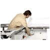 <p><br /></p><p>Vertical and horizontal adjustments of the scoring unit are carried out by user-friendly mechanical levers that operate directly making <strong>precise and smooth movements</strong>. The useful mechanical stops allows <strong>immediately finding of the set position</strong></p>
