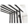 <p><strong>ELEMENTI DI PRESSIONE ORIZZONTALI E VERTICALI</strong> a barre singole a pettine.</p>