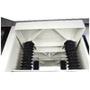 <p><strong>Sturdy structure with precision when moving the work table: </strong>The 4 screws with a large diameter combined with the 2 side linear guides ensure worktable stability eliminating the necessity of locking in position. The integrated protections guarantee high precision and reliability over time.</p>