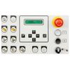 <p><strong>Simple and intuitive</strong></p><p>Error-free machining is ensured by the control panel positioned on the front of the machine, that allows an easy selection of all the main functions, among them, the operating units switching on and off. The PLC guides the operator during maintenance, cleaning, diagnostic operations, etc.</p>