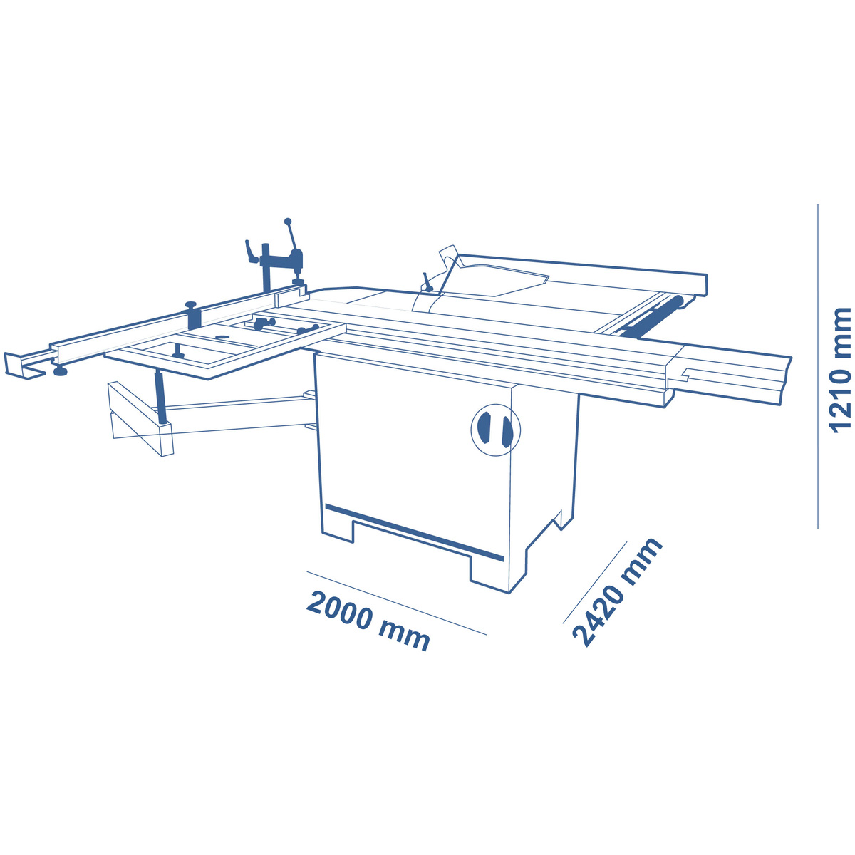 minimax sc 2c Circular saw | Sliding table saws
