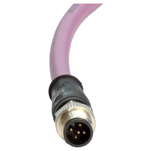 WIRED CANOPEN CABLE 0.3M M12 M/F | 