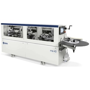 me 40tr | Automatic edge bander with glue pot and complete with pre-milling unit and rounding unit