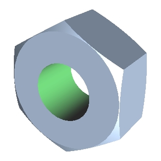 NUT UNI 5588 M6 6S |