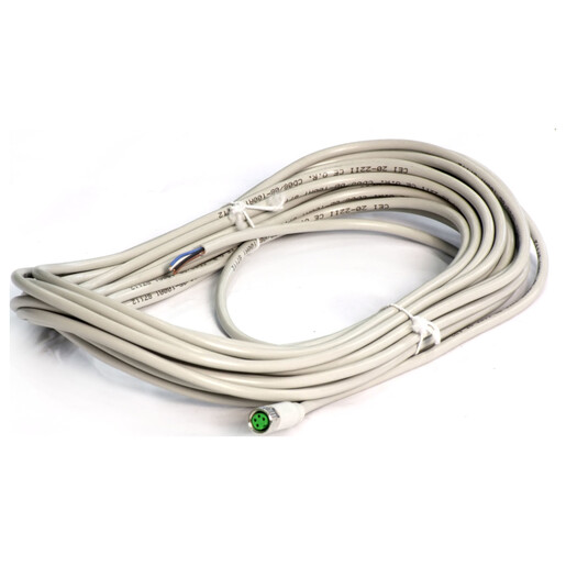 CABLED WIRE 10M M8 4P 0,25 |