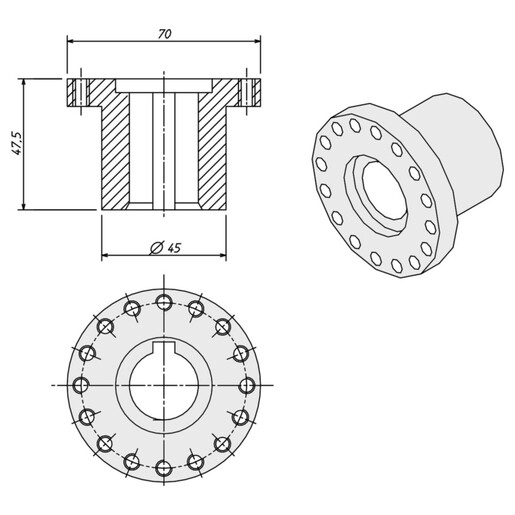 DRIVE ROD JOINT |
