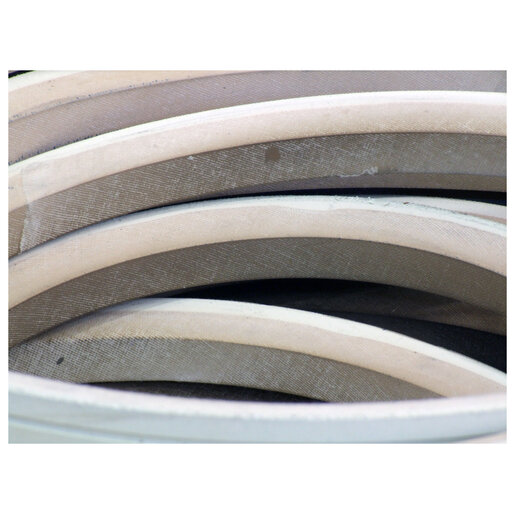 TRAPEZOIDAL BELT FOR CLOSED RING CONVEYOR |