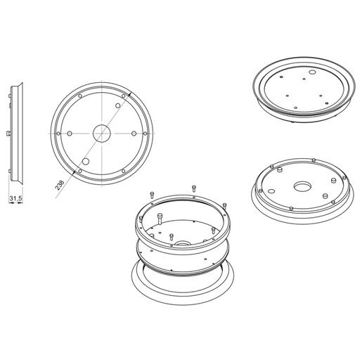 SUCTION CUP ASSY |