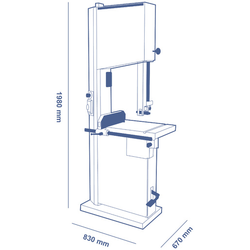 formula s 440p | Band saw