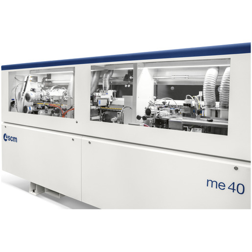 me 40t | Bordatrice automatica con vasca colla e gruppo intestatore-raggiatore