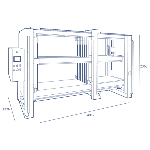 action p | Electro mechanical cabinet clamp