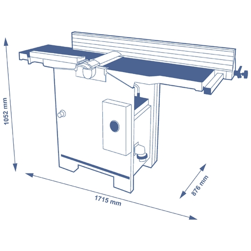 minimax fs 30c | Three-phase surfacing-thicknessing planer