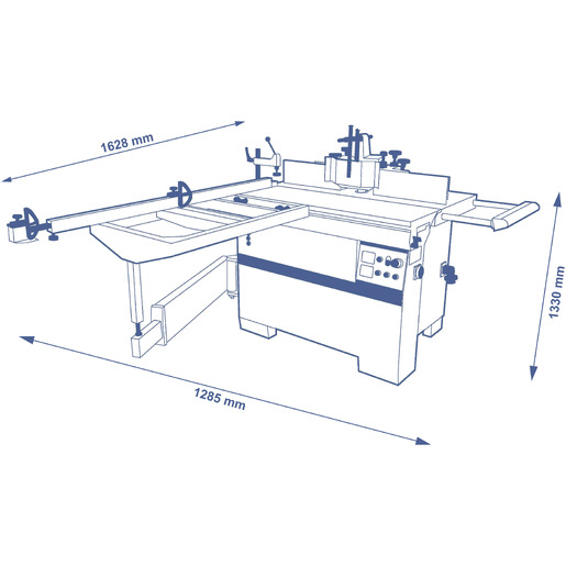 minimax tw 55es | Spindle moulder - 3ph