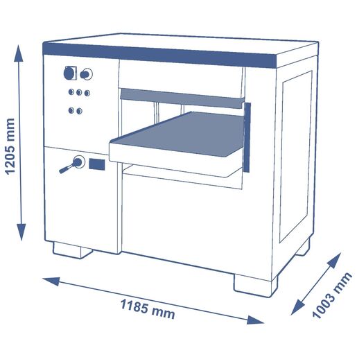 nova s 520 | Dickenhobelmaschine