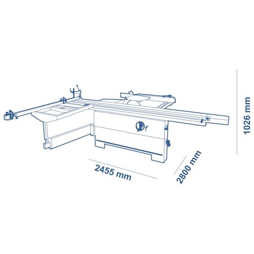 minimax sc 3c | Circular saw with tilting blade