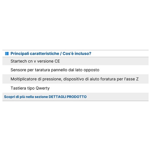 startech cn v | Foratrice universale e taglio lama a CNC