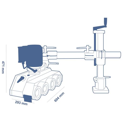 formula feed 48 | Feeder with 4 wheels and 8 speeds