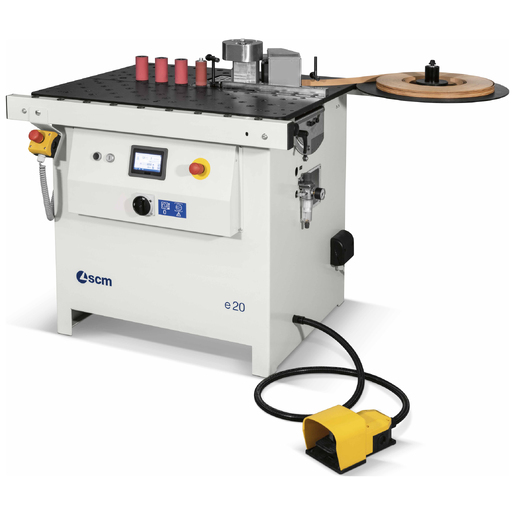 e 20 | manual edge bander for straight and shaped panels