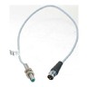 CONNECTOR+CABLE 250MM + MICRO M5X0,5 PNP | 