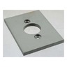 PLATE WITH VULCANIZED RUBBER FOR STOP | 