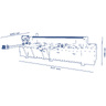 class px 350i | Sega circolare a carro mobile 3800 mm e lama inclinabile fino a 46°