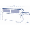 k 100 evo | Automatic single-sided edge bander