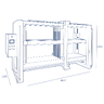 action p | Electro mechanical cabinet clamp
