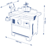 minimax tw 45c | Sliding Table, Tilting Spindle, Router Shaft inc