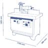 nova tf 110 | Spindle moulder with fixed spindle