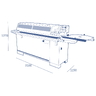 me 20 | Automatic edge bander with glue pot