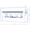 sergiani gs 160 | Hot press with electronic control and manual loading/unloading